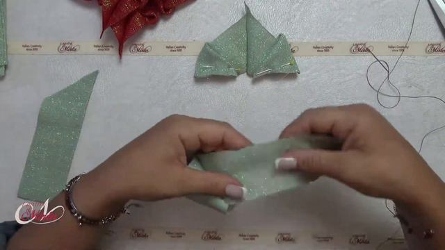 ETOILE  Fiore Con IL CENCIO IRIDESCENTE  By I Nastri Di Mirta