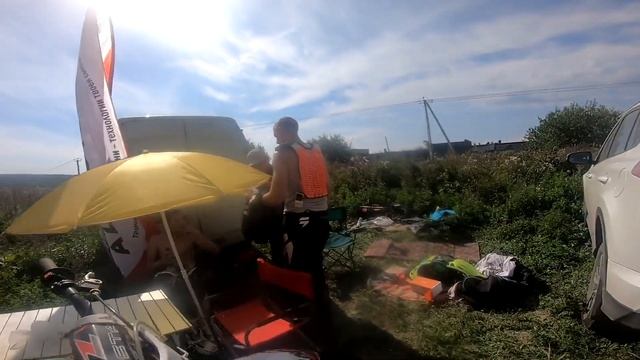 Мотокросс в городе Полевской, класс ПИТБАЙК