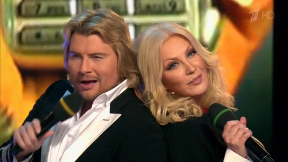 «Сегодня вечером» о Николае Баскове с участием Таисии Повалий (07.03.2015)