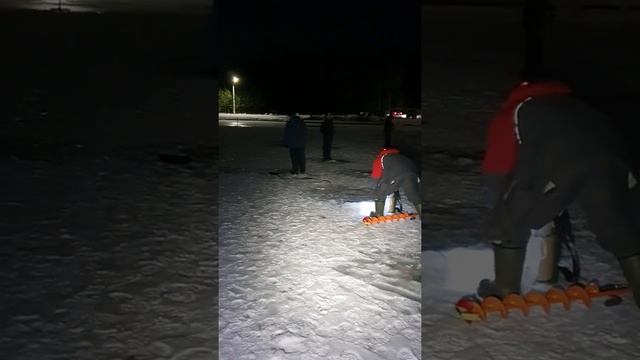 Вечерняя рыбалка на налима в Ихтиологе