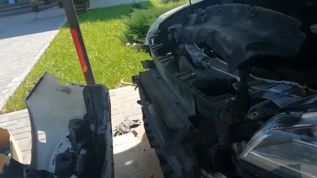 Снятие бамперов Hyundai