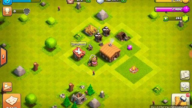 Скачал Клеш оф Кленс стала 1 ратуша а была 9 фак !