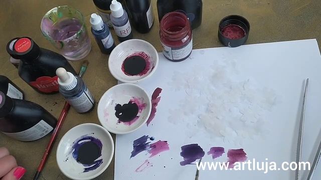 Искусство маленьких цветочков. Часть 1. Покраска.