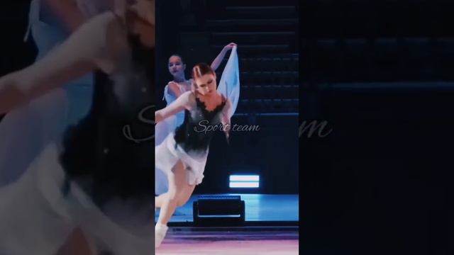 Саша и скрипка #фигурноекатание #олимпиада #сашатрусова #трусова