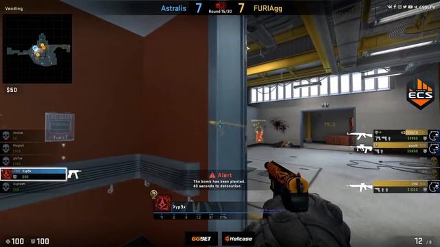 ПЕРВАЯ ИГРА ДЛЯ Astralis НА ECS SEASON 7! Astralis Vs. Furia - ECS Season 7 Finals