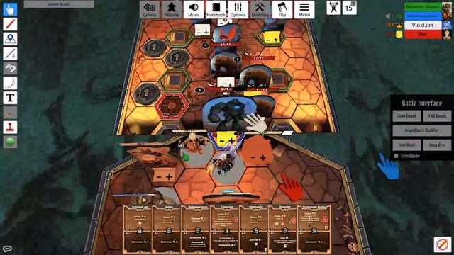 TableTop Gloomhaven сценарий 13 Храм прорицателя (жесткий замес в храме) попытка 1 х4