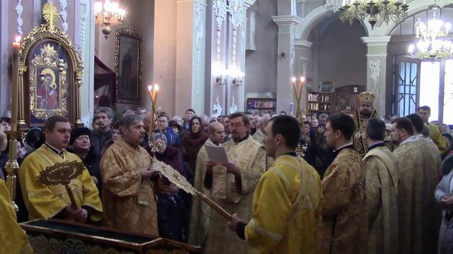Неділя 1-ша Великого посту, Торжество Православ'я. Божественна Літургія. Молебень. 01.03.2015