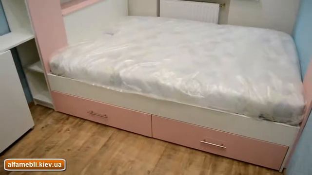 Маленькая детская комната 7 кв м  Современная мебель