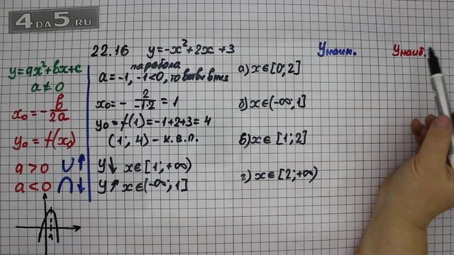 Упражнение № 22.16 – ГДЗ Алгебра 8 класс Мордкович А.Г.
