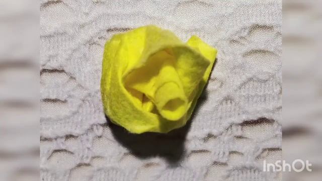 Цветы своими руками из кухонных салфеток/Розы/Открытка для МАМЫ