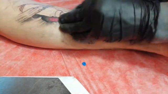 Татуировка на ноге. Мужская / Часть 1