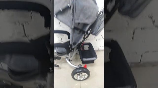 велосипед детский с родительской ручкой