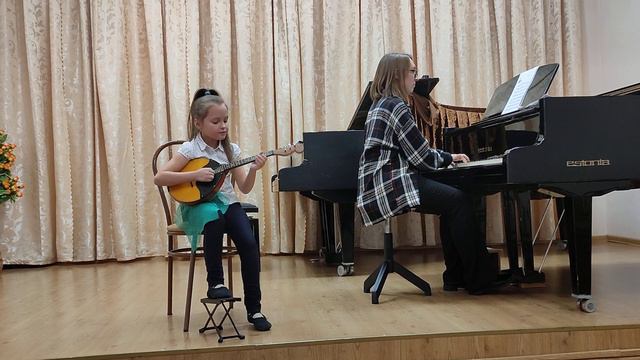 Сауткина Ксения 9 лет И. Гуммель Экосез