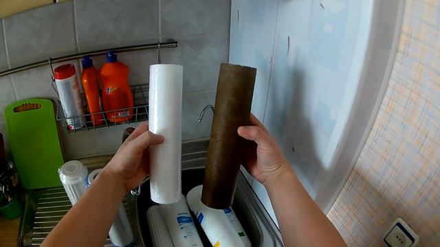 Как поменять фильтры в проточном водоочистителе Аквафор трио