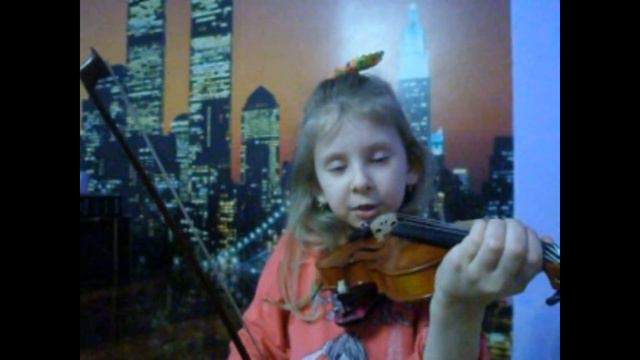 урок игры на скрипке