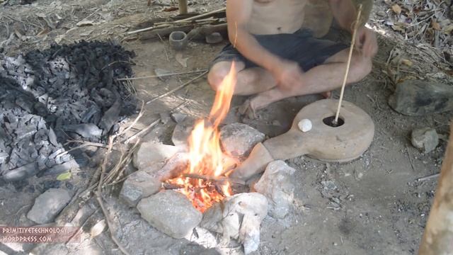 Primitive Technology  Wood Ash Cement