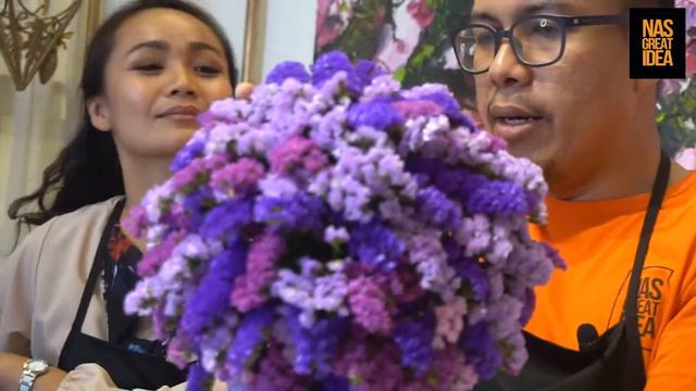 NAS TUTORIAL EP 16 - BRIDESMAID HAND BOUQUET