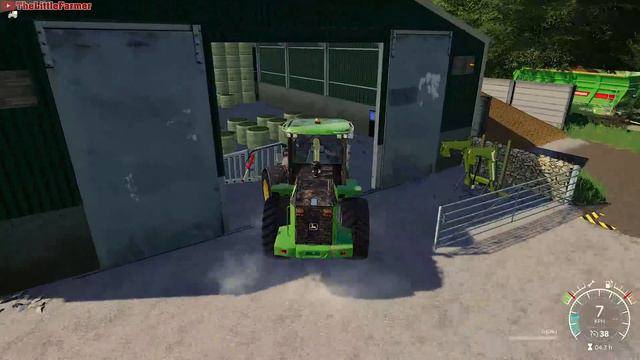 Fertilizing Fields. Animal Care. Plowing After Corn Harvest | Greenwich Valley | FS19 TimeLapse #29