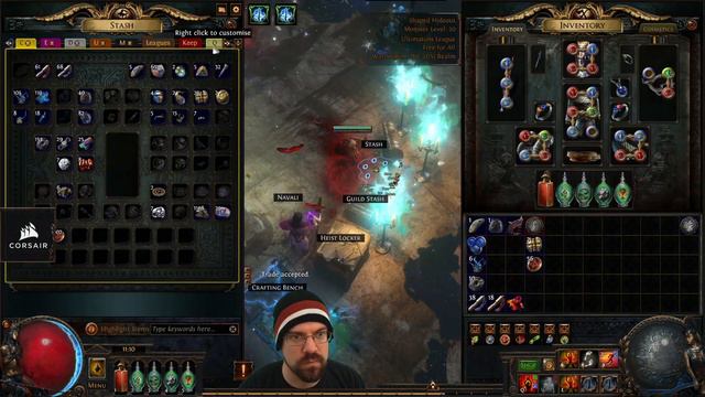 CohhCarnage Plays Path Of Exile: Ultimatum (Scion/EXPERIMENTAL Exsanguinate Build) - Episode 33