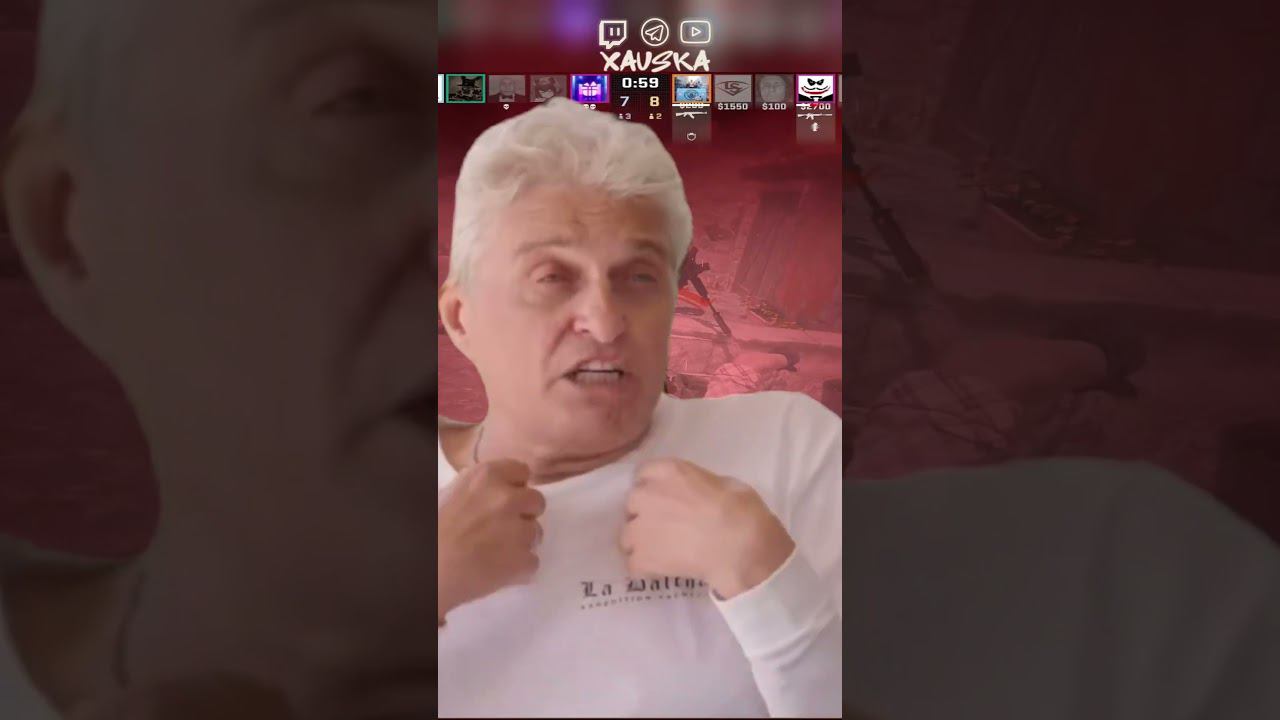 ТИНЬКОВ В КС #counterstrike2 #shorts #reels #clips #clutch #funny #смех #clutch #cs2 #xauska #funny