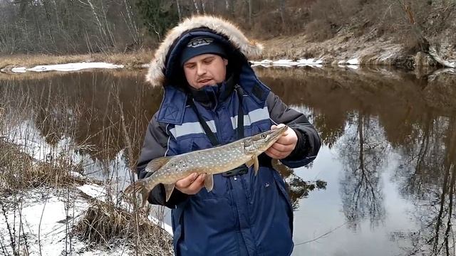 Спасибо,оттепель!! Спиннинг в декабре.