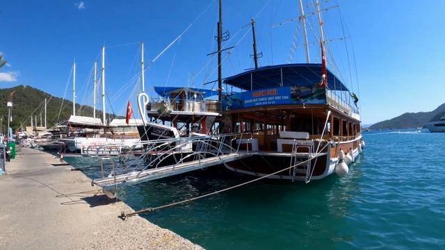 Göcek 4K Walking Tour Fethiye/Muğla/Turkey