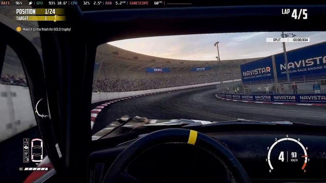 #148 [Steam Deck] Wreckfest - Hilltop Stadium - Race - Panther RS