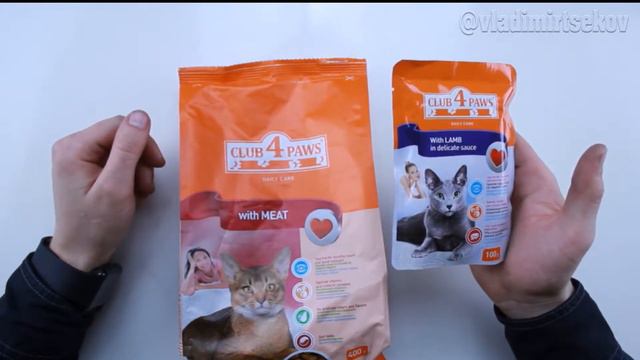 Видео-обзор корма для кошек