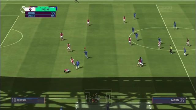 ARS VS CHE FIFA 22 PATCH GAMEPLAY 30FPS