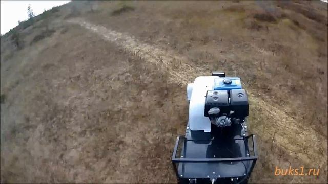 Мотобуксировщик Ураган болото 1 Базовый быстро