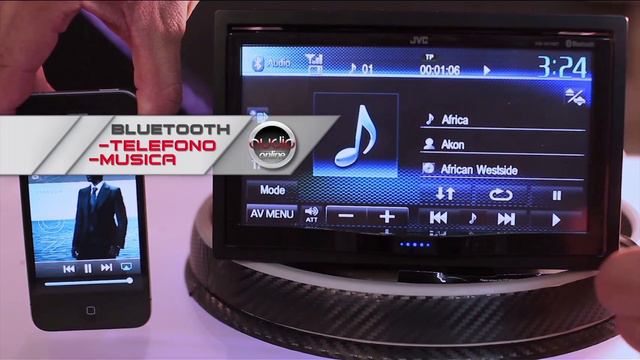 Pantalla JVC KW-AV70BT - Audioonline.com.mx