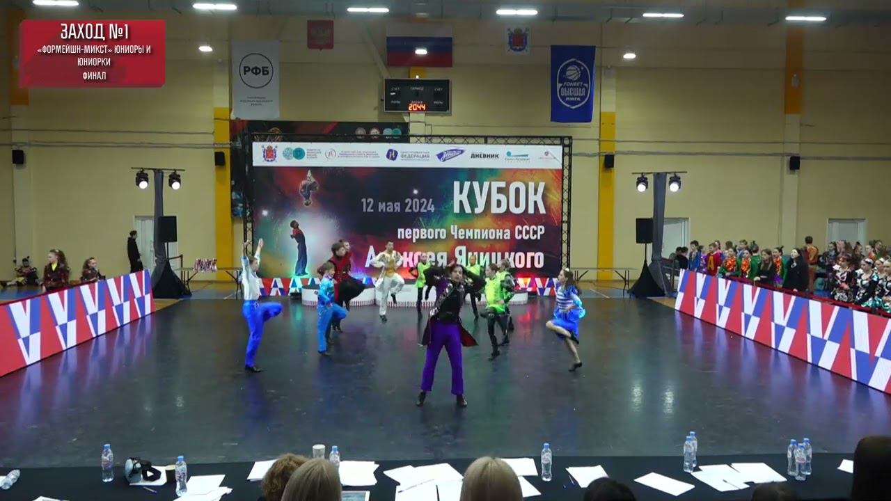 Smart формейшн микст юниоры и юниорки