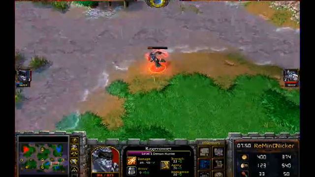 [2010 GF]Warcraft III: Semi-Final/Set 1- Remind(KR) Vs.  Nicker(RU) /KOREAN