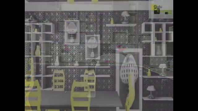 современные обои в дизайне кухни