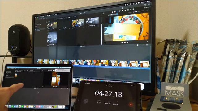 M1 MacBook Air（8メモリ・512GB) VS Intel Mac Mini(8メモリ・512GB) 書き出し速度比較！