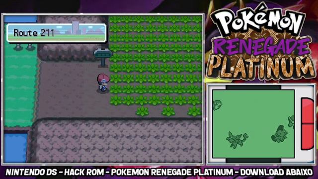 COMO ACHAR A GARDENIA! - Pokémon Renegade Platinum (05) +download [NDS]