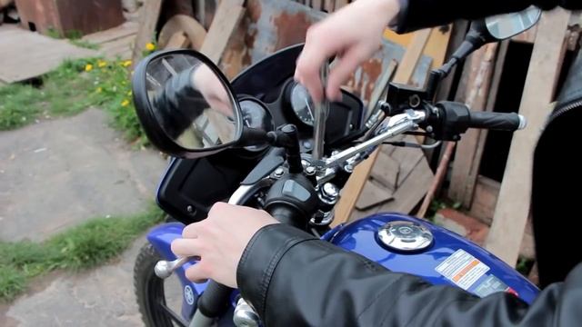 YAMAHA YBR125  Небольшой тюнинг!