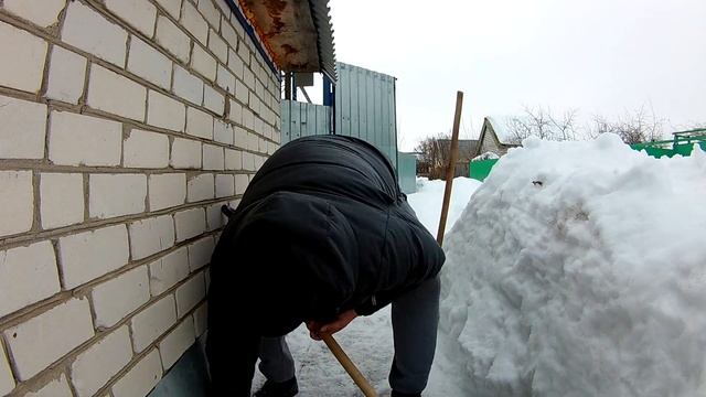 Ну Что Попробуем #5 Дочистил снег вокруг дома /Приготовил вкусняху