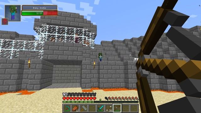 майнкрафт арена боссов:зомби мутант.скелет мутант и эндэр мэн мутант [#1]