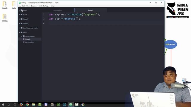 Bài 2: Cài đặt Module EXPRESS Trong NodeJS