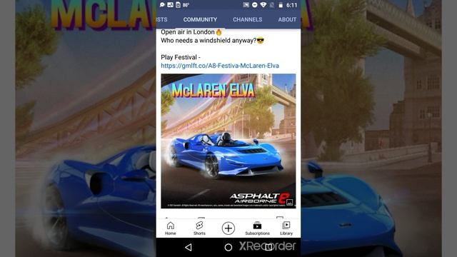 New Asphalt 8 Car (McLaren Elva)