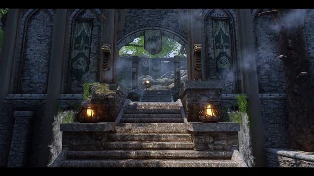 Skyrim 2023 Graphics - Transforming Whiterun Into A True City |4k DLSS|