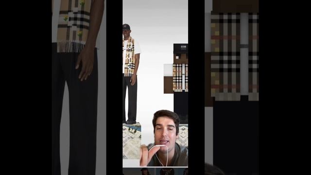 Come On Bro Burberry X Minecraft Is Not It. #streetwear #Burberry #minecraft #clothing #nyc