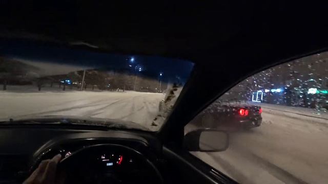 38. Открыл зимний сезон. Близкие парные проезды.
