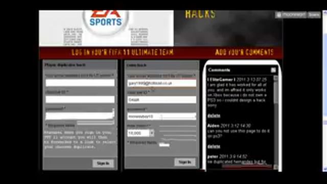 Fifa 11 UT Hack [must See]