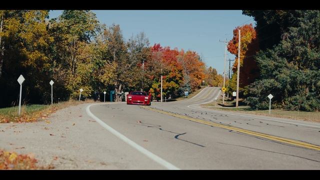 The Perfect Fall Drive W/ A Ferrari F40 [8K]