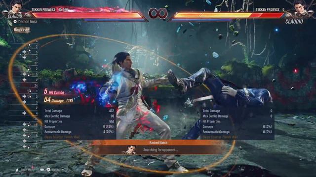 CRAZY Claudio 101dmg Combo Heat, Burst, Dash, Rage And Wall Combo TEKKEN8 - Closed Network Test