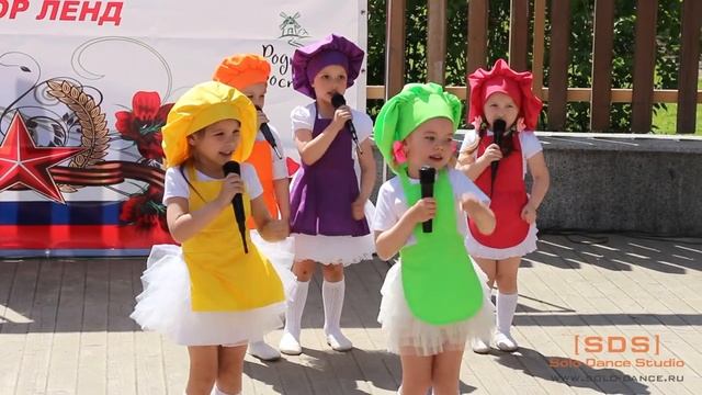 9 мая 2016, Варись кашка младшая вокальная группа