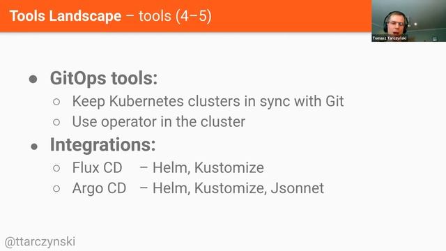 Tomasz Tarczynski - Kubernetes Config Management Landscape