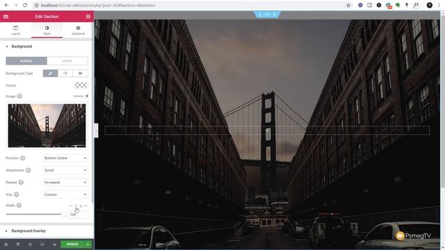 ELEMENTOR 2.4: Background & Border Customization | Template Categories